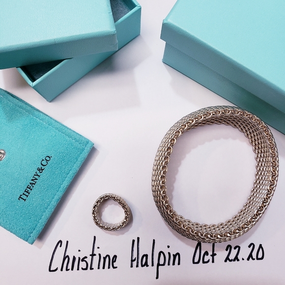 Tiffany & Co Somerset ring and bracelet - Picture 1 of 4